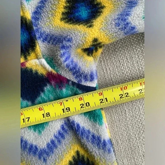 Patagonia Synchilla Jacket Women’s Medium Pullover Fleece Aztec Pattern - Picture 6 of 8